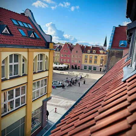 Apartament White Glove Stare Miasto Sw Barbary Olsztyn  Exterior photo